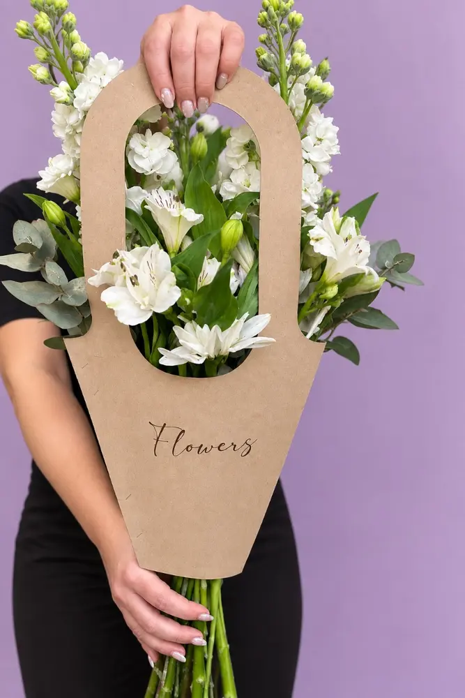 Canasta floral