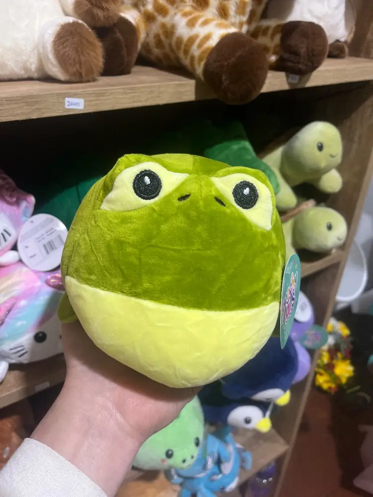 Peluche squishy sapo
